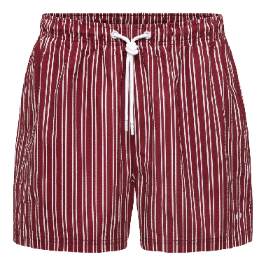 Comfyballs zwembroek met PackageFront Red Seersucker