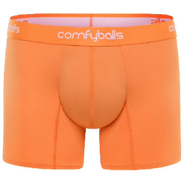 Comfyballs sportboxershort oranje melon long lang