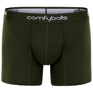 Luxe boxershorts - Comfyballs Green Long