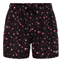 Comfyballs Zwemshort Black Flamingo