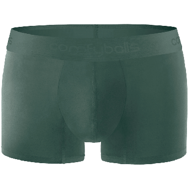 Comfyballs boxershort, katoen groen, Ghost Moss Forest