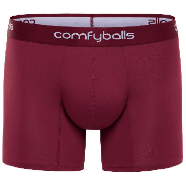 Sportboxer Comfyballs Perfomance Maroon Lang