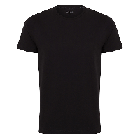Comfyballs comfy cotton tee, t-shirt katoen zwart