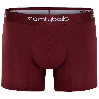Comfyballs katoen rood lang