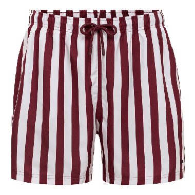 Comfyballs swimtrunk red stripe