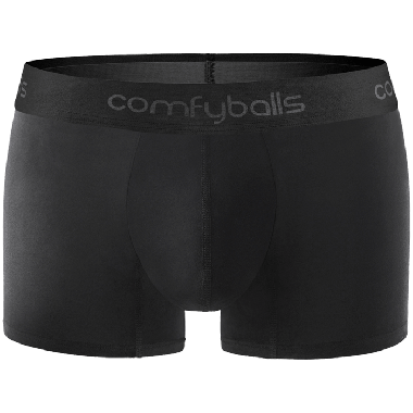 Comfyballs Boxershort, Wood Pitch Black Regular. Exclusief en luxe ondergoed met modal - tencel
