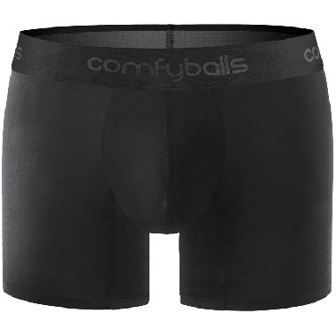Comfyballs ultimate sportswear. Performance Pitch Black Long Boxershort