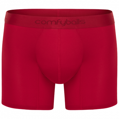 Comfyballs lang Rust Red