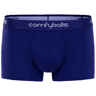 Comfyballs comfycel blue regular - tencel - lyocel - kort - blauw