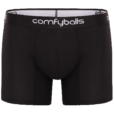 Lyocel boxershort, Comfyballs black & white long
