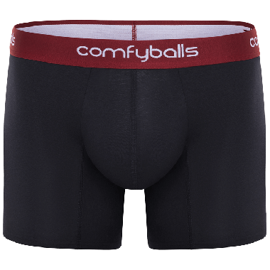 Lyocel boxershort, Navy vintage red Comfyballs